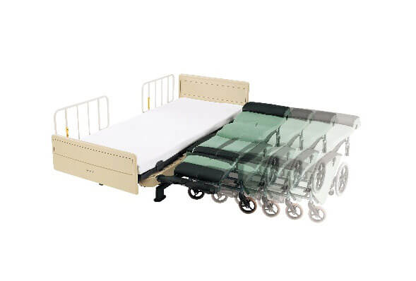 Movable sideway